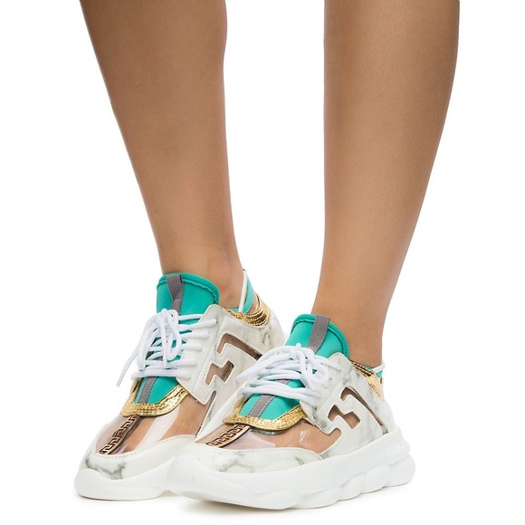 CAPE ROBBIN: Athena Sneakers, Athena/Marble. - Picture 2 of 16